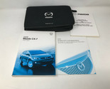 2008 Mazda CX7 CX-7 Owners Manual Handbook Set with Case OEM H02B44003 - $29.69