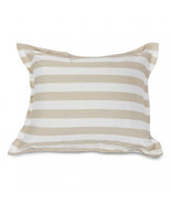 Majestic Home Vertical Stripe Sand Floor Pillow - 54 x 44 x 12 in. - $249.69