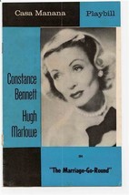 1961 Constance Bennett Marriage Go Round Casa Manana Musicals Fort Worth Texas - £23.24 GBP