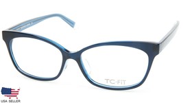 New TC-FIT Paris C.2 Blue Eyeglasses Glasses Frame 55-15-140 B37mm - £107.95 GBP