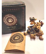 Boyds Bears Bearstone Stretch and Skye Longnecker #2428 Noah&#39;s Ark Giraffes - $10.92 CAD