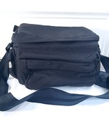 Vintage REI Camera Bag Carry camcorder black Case Shoulder Strap Pockets... - $30.00
