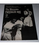 The Blossoms Cash Box Magazine Photo Clipping Vintage 1968 Tweedlee Dee MGM - $27.25 CAD