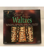 The Great Vienna Waltzes CD boxed set Mediphon three discs Strauss Waldt... - £6.32 GBP