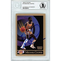 Michael Cooper Los Angeles Lakers Auto 1990 Skybox Autograph Card Beckett Slab - £79.01 GBP