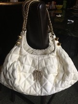 Faith Connexion Large Leather Quilted Hobo Handbag - £189.02 GBP