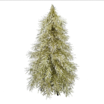 Tinsel Artificial Tree 3.5&#39; Christmas Decor Anniversary Bridal Party w/ Stand - £39.16 GBP