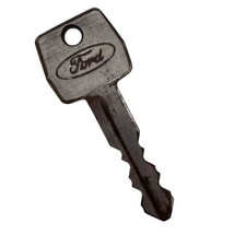 Vintage Ford Car Truck Key 2.25 inches long used estate sale find - £10.86 GBP