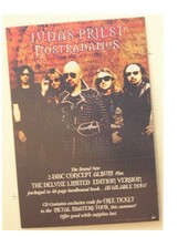 Judas Priest 2 Sided Poster Band Shot Promo - $17.92