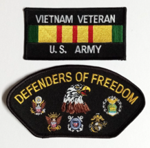 Vietnam Veteran US Army Defenders Military Embroidered Patch Lot (Qty 2)... - £7.63 GBP