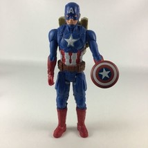 Marvel Avengers Titan Hero Series Captain America Deluxe 12&quot; Talking Figure 2018 - £17.02 GBP