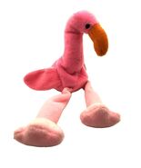 TY Beanie Babies Pinky The Flamingo 10 inch DOB 2/13/1995 - $13.96 CAD
