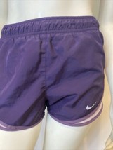 Nike Women&#39;s  Dri-Fit Running Shorts with Briefs Purple/Pink XS - £7.46 GBP