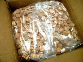 5000 1&quot; BRAND NEW OAK FLAT HEAD PLUG WOOD WHOLESALE - $29.00