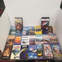 Vacation &amp; Travel VHS Lot of 23, Trains, Alaska, Cruises, National Parks... - £31.12 GBP