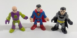 Imaginext DC Super Friends Superman, Batman &amp; Lex Luther - $15.83