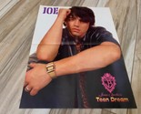Jonas Brothers Joe Jonas teen magazine poster clipping squatting Teen Dr... - £3.98 GBP