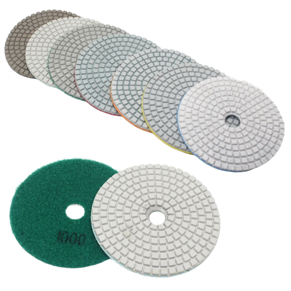 3&quot;/4&quot;  Wet Polishing Pads  For Marble Granite  Stone Polishing Use Grind... - £49.01 GBP