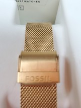  Fossil Hybrid Smartwatch Carlie Rose Gold-Tone Stainless Steel image 4