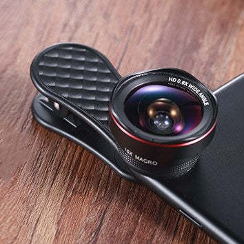 LQ-046 mobile phone lens wide-angle lens + macro lens external camera lens mobil