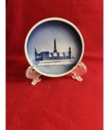 Kronborg Slot Castle Aluminia Plant Royal Copenhagen Mini Plate Pre 1969 - $72.58 MXN