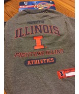 Pet Wear Tee-Shirt Property Of Illinois Athletics. - £46.53 GBP