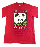 VTG San Diego Zoo T-Shirt Men&#39;s Medium China Giant Pandas Exhibit Graphi... - £18.88 GBP