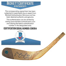 Melker Karlsson San Jose Sharks Auto Hockey Stick Beckett Autograph COA Proof - £94.93 GBP