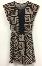 NEW Joseph Q Designer Art Deco VTG Retro 1960s Mod Style Geometric Peek Dress - £9.44 GBP