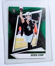 2021 Panini Rookies and Stars Derek Carr Green Football Card AVM1 - £6.10 GBP