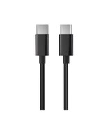 REIKO TYPE C USB C TO USB C CHARGE &amp; SYNC DATA CABLE 39.9 INCH IN BLACK - $82.04 CAD