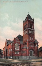 Elmira New York~First German Evangelical Church Postcard 1910s - £7.36 GBP