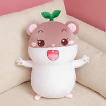 Hamster Stuffed Animal Crossing Soft Big Plushie Piccolos Hmaster Cushion Pillow - £14.04 GBP