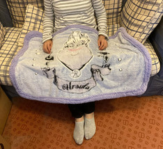 New Disney Villains The Little Mermaid Ursula Fleece Blanket Throw 70 x ... - £36.05 GBP
