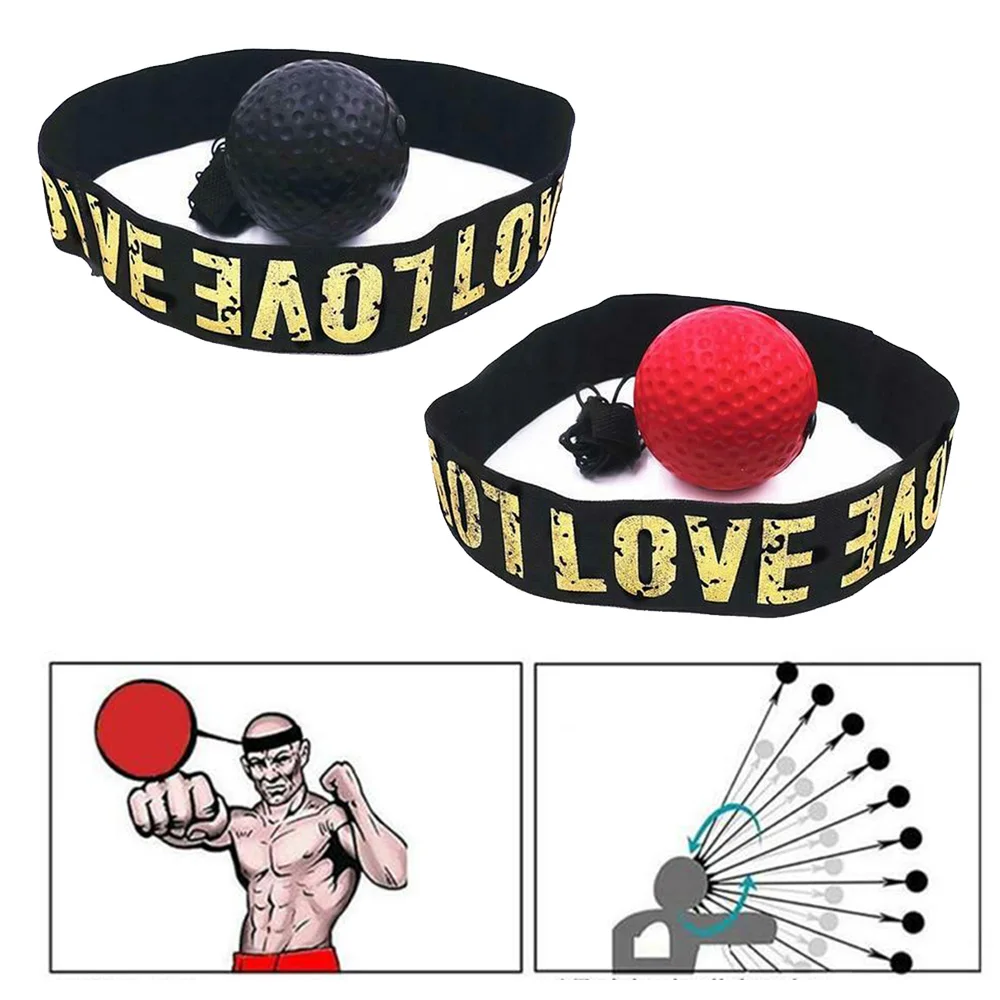 Sporting Trainer Boxing Speed Ball Sportings Fitness Exercise Gym Reaction Ball  - £23.90 GBP