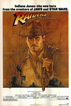 Raiders of the Lost Ark 1981 original vintage one sheet poster - £704.33 GBP