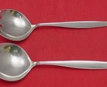 Cypress by Georg Jensen Sterling Silver Salad Serving Set 2pc FH AS Orig... - $701.91