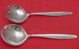 Cypress by Georg Jensen Sterling Silver Salad Serving Set 2pc FH AS Orig 9 3/4&quot; - £560.37 GBP