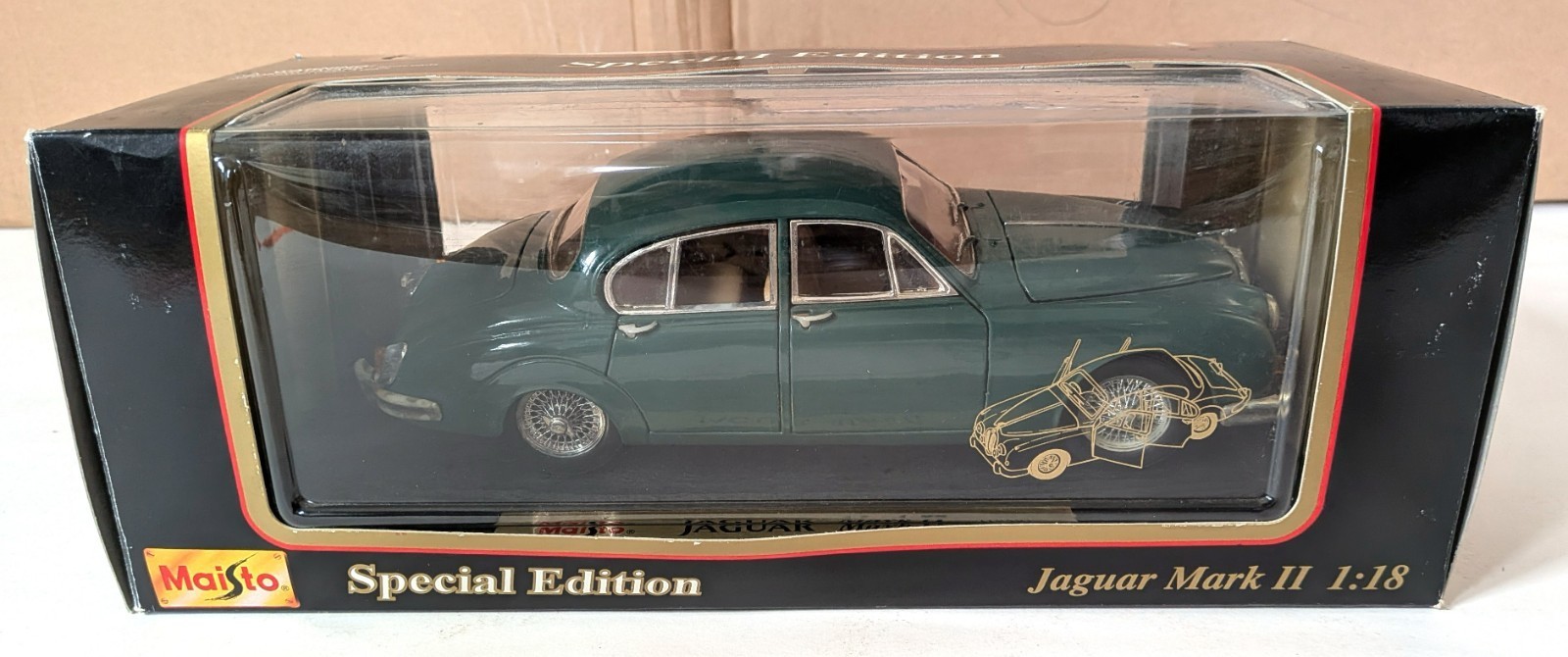 Maisto 1:18 Die Cast Special Edition Jaguar Mark II - NOS - FREE SHIPPING Item image 5