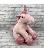 Build a Bear Pink Sparkles Shooting Star Unicorn Plush Stuffed Animal Ho... - £15.24 GBP