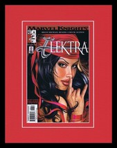 2001 Elektra #6 Marvel Comics Framed 11x14 ORIGINAL Vintage Cover Display  - £27.68 GBP