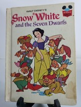Walt Disney&#39;s Snow White and the Seven Dwarfs Book Club Edition Vintage ... - £4.80 GBP