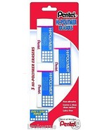 Pentel High hi polymer ERASERs non abrasive Pencil Eraser square blocks ... - $21.55 CAD