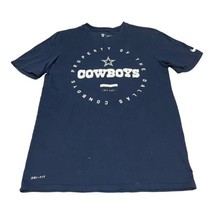 Property Of Dallas Cowboys NFL Nike DRI Fit Tshirt Size Small Navy Blue ... - $28.04