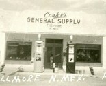 RPPC Fillmore NM Conke&#39;s General Fornire Ufficio Postale Gas Pompe 1950s... - $42.99