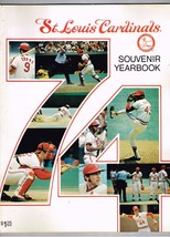 1974 MLB Detroit Tigers Yearbook Baseball Lou Brock Bob Gibson Joe Torre - $64.35