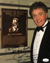 Whisperin&#39; Bill Anderson signed Country Music Hall of Fame Color 8x10 Photo To S - £39.83 GBP