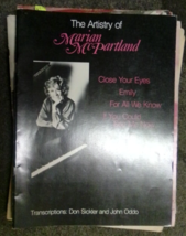 The Artistry of Marian McPartland Song Book - $3.96