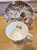 1# Antique W.H. Grindley Sunday Morning Cup &amp; Saucer - £5.86 GBP