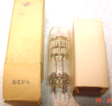 NOS Amperite JAN-5TF4 Ballast Reg. Resistor Tube Tested 550 mA 6.1-7.4V ... - $61.88 MXN